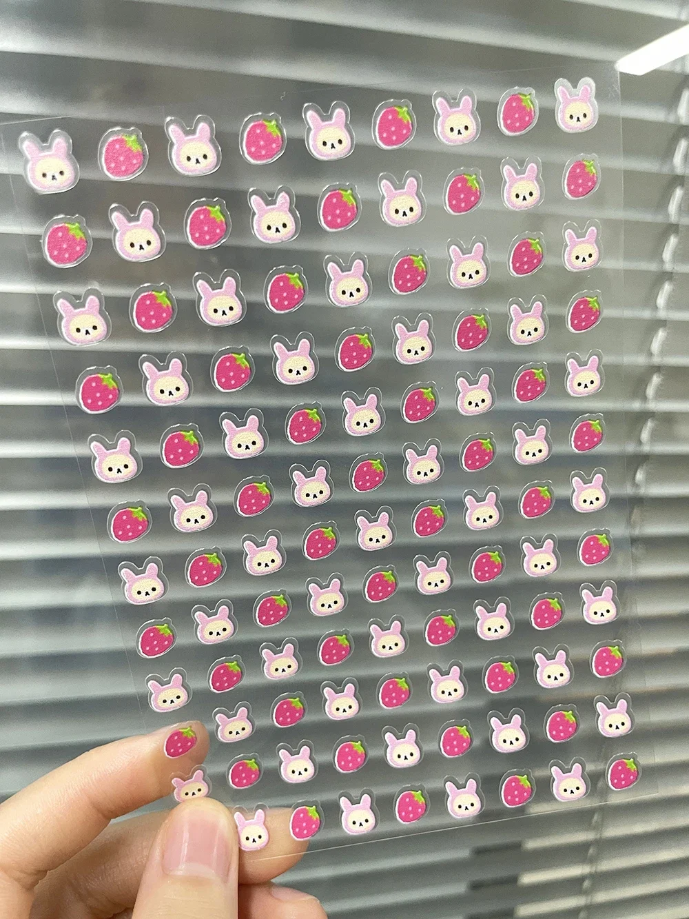 

Mini Cute Rilakkuma Strawberry Diy Luggage Tags Stickers Nail Art Waterproof Suitcase Phone Shell Loptop Helmet Kawaii Sticker