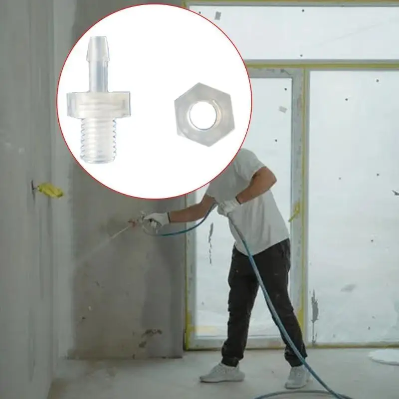 

652F Check Val ve Inline ABS 1 Way Water Check Val ve for Fuel Gas Liquid Air Heat Oil Acid Resisitance