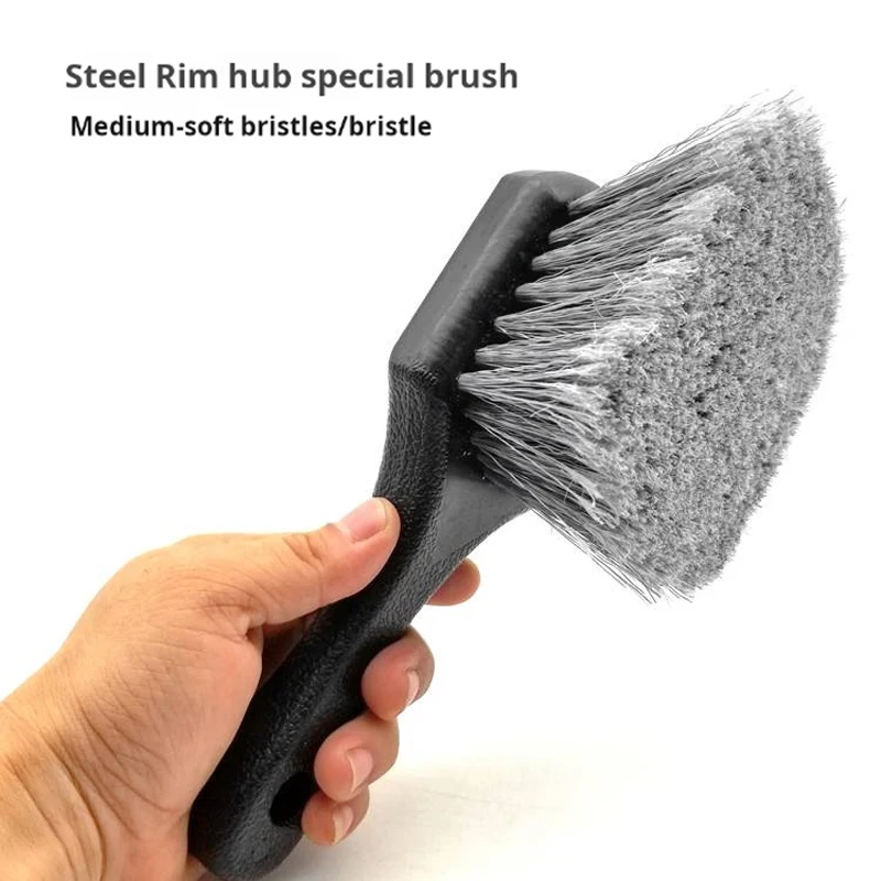 Car Tire Wheel Rim Cleaning Brush Detailing Brushes Wash Towel Kit Universal Wheel Tire Cleaning Accessories