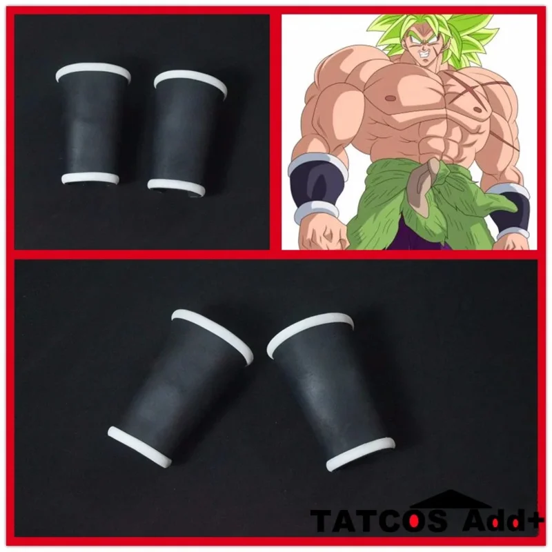 أنيمي برولي تأثيري معصمه الملحقات الدعامة أحجام مخصصة