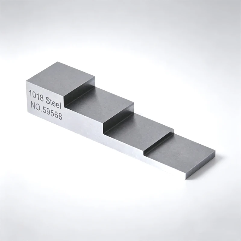 4‑Step Calibration Test Block NDT UT Step Wedge Reference Block for Ultrasonic Thickness Gauge Calibration Inspection