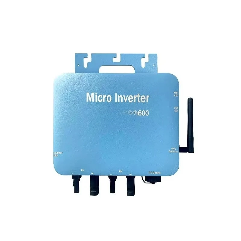 600W 800W Grid Tie Inverter Micro Smart Inverter for Plug and Play Solar Home Balcony Solar Micro Inverter With WiFi