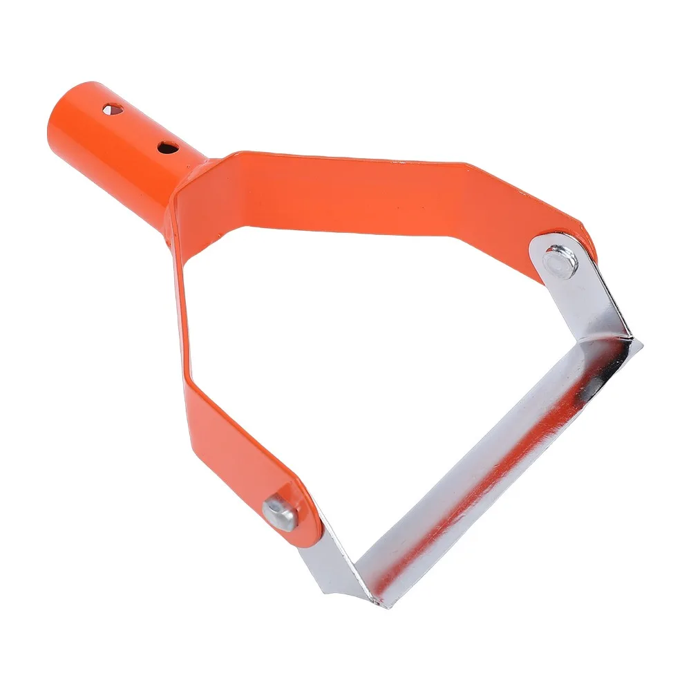 Durable Heavy Duty Stirrup Hoe Carbon Steel Stirrup Action Garden Hoe Orange Head Replacement Scuffle Hoe Gardening