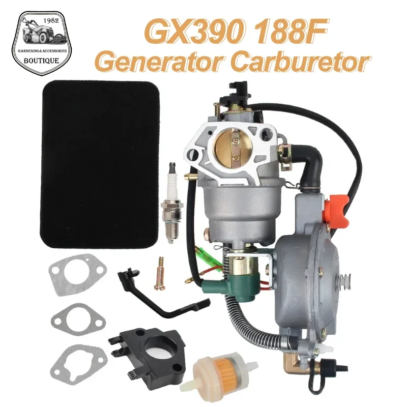 

1set 4.5KW To10KW Generators Conversion Kits LPG NG Dual Fuel Carburetor For All Power America APG3009 6000Watt Gas Generato