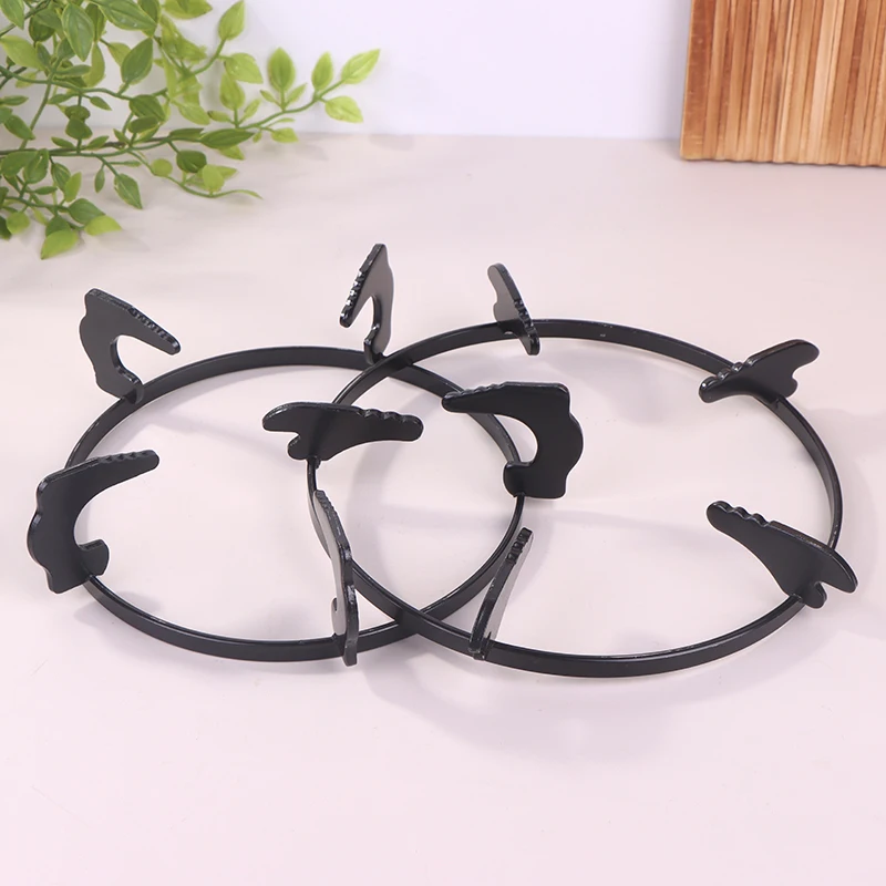 

Heavy-Duty Gas Stove Burner Grates - Thickened Cast Iron Wok Stands Non-Slip Pot Supports