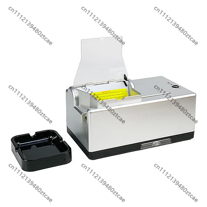 8mm Household Fully Automatic Cigarette Rolling Machine, 220V High Power Direct Push Type Electric Cigarette Maker for Daily Use