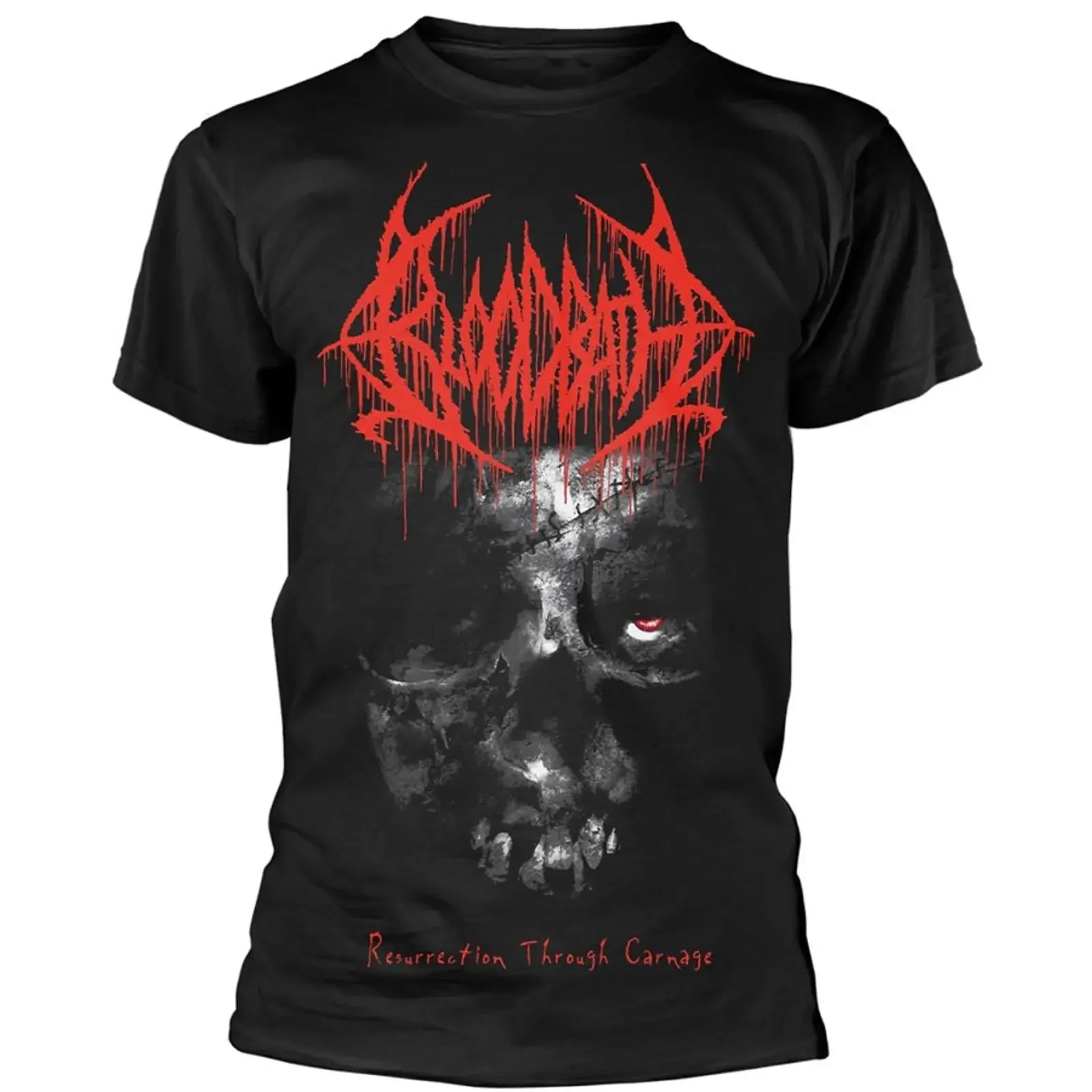Bloodbath Resurrection Through Carnage TS vintage Washed graphic fashion Comfortable Breathable Stylish streetwear