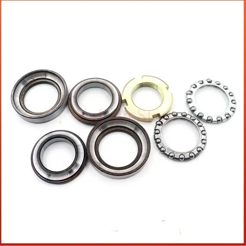Seven-piece Bowl Bearing Assembly Steering Shaft Column Steering for Citycoco Scooter Accessories Parts