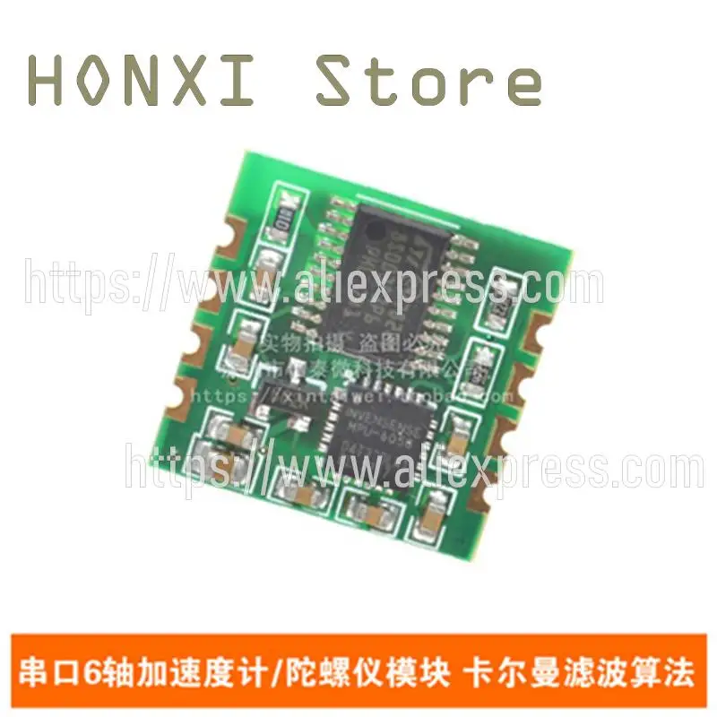 1 Stuks Een Seriële Poort 6 As Versnellingsmeter Gyroscoop/Mpu6050 Module Uitgang Inclinometer Kalman Filterhoek