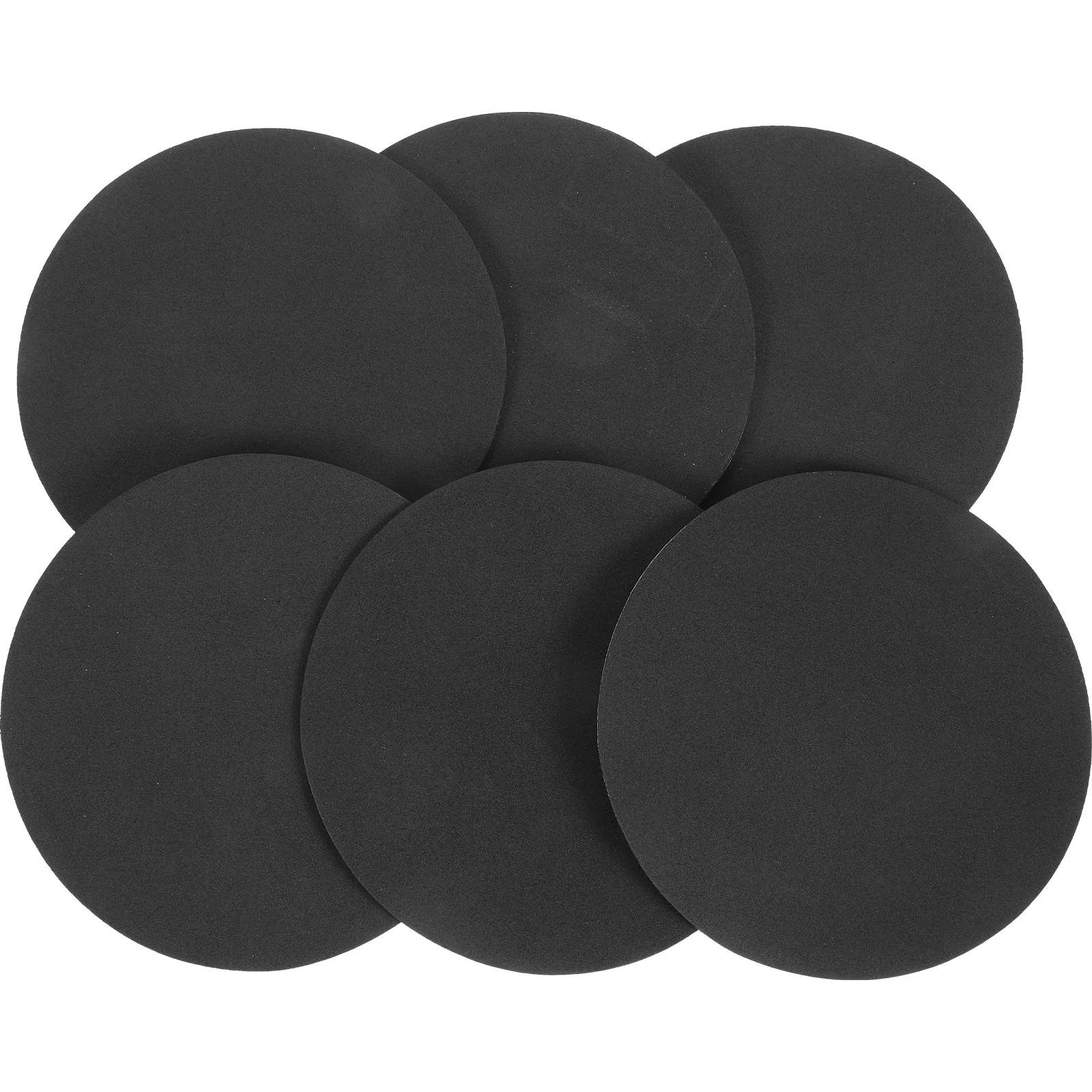 

6 pcs Table Lamp Base Sponge Stickers Non-Slip Round Cushions For Desk Lamp Pads Durable Easy To Use Home Office Restaurant Use