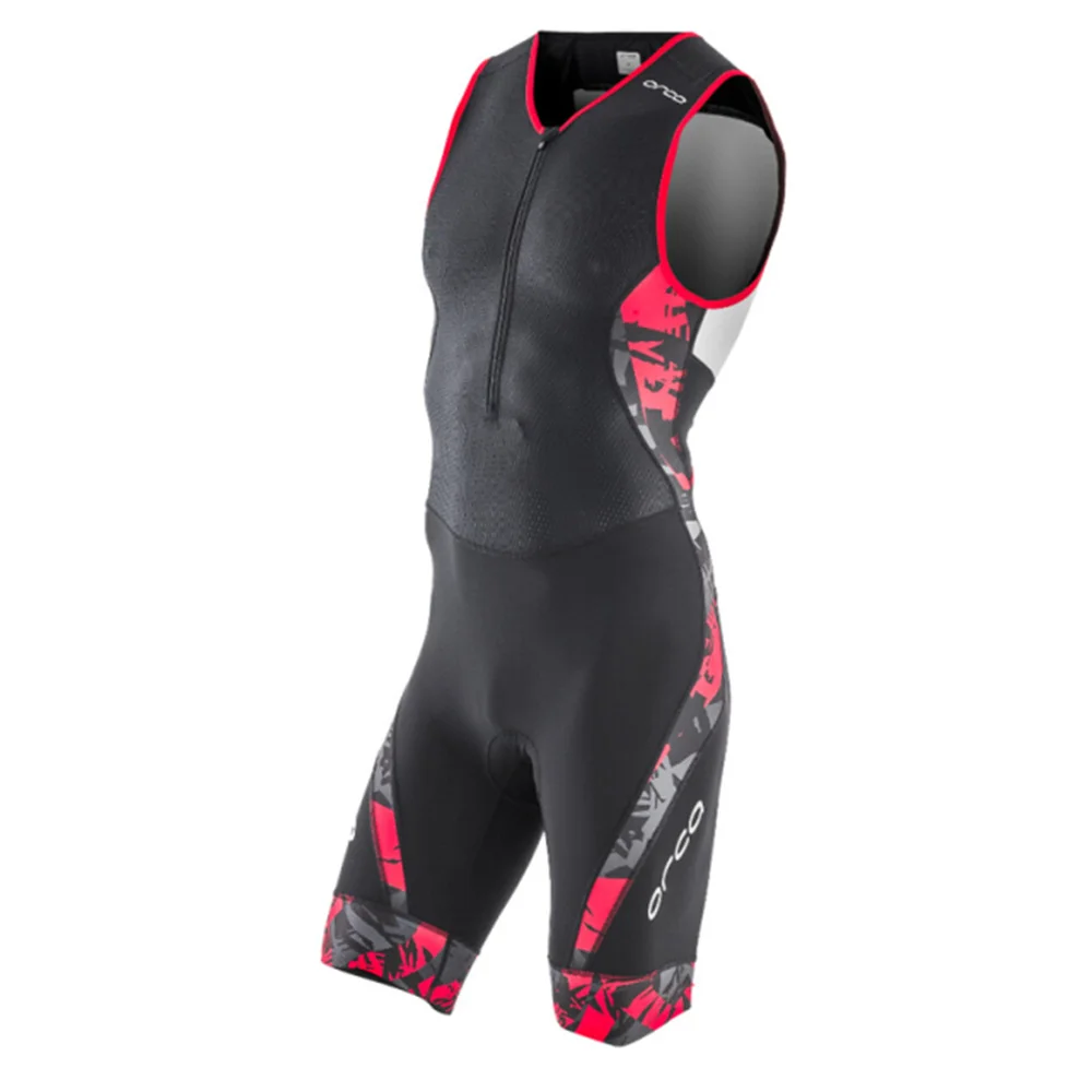 ORCA 2022 Summer team cycling triathlon men sleeveless tights suit ciclismo new outdoor running swimming cycling MTB Lycra dress