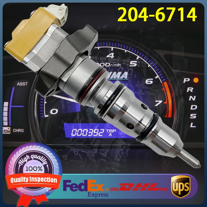 

204-6714 High Quality Diesel Fuel Injector 2046714 Common Rail Injector for Caterpillar CAT 3126E Engine