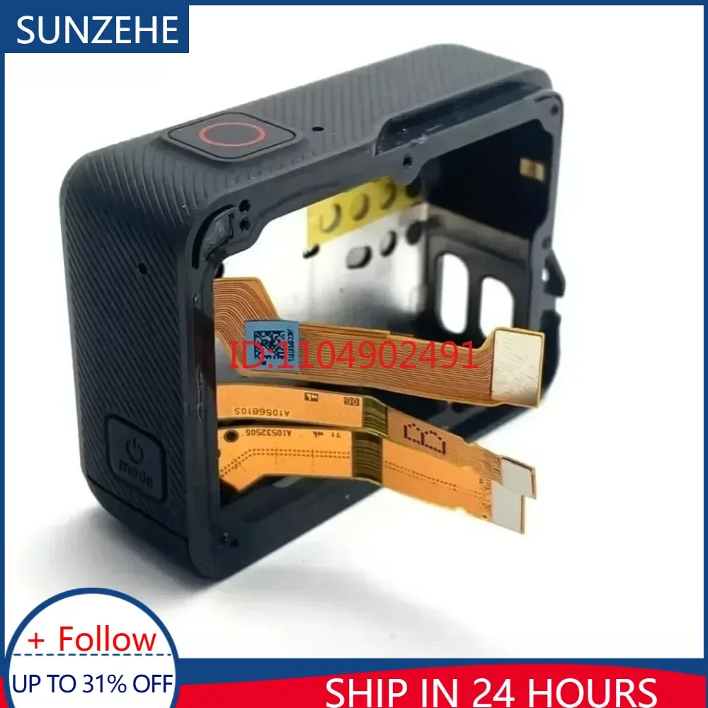 original-for-gopro-hero-6-touch-lcd-display-screen-with-rear-back-frame-case-gps-board-hero6-action-camera-mountings-part