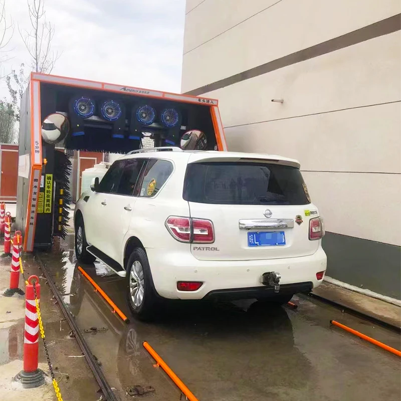 New Style Full Automatic Reciprocating Car Wash Machine for Gas Station Unattended Operation Cover Small Area Affordable Clean