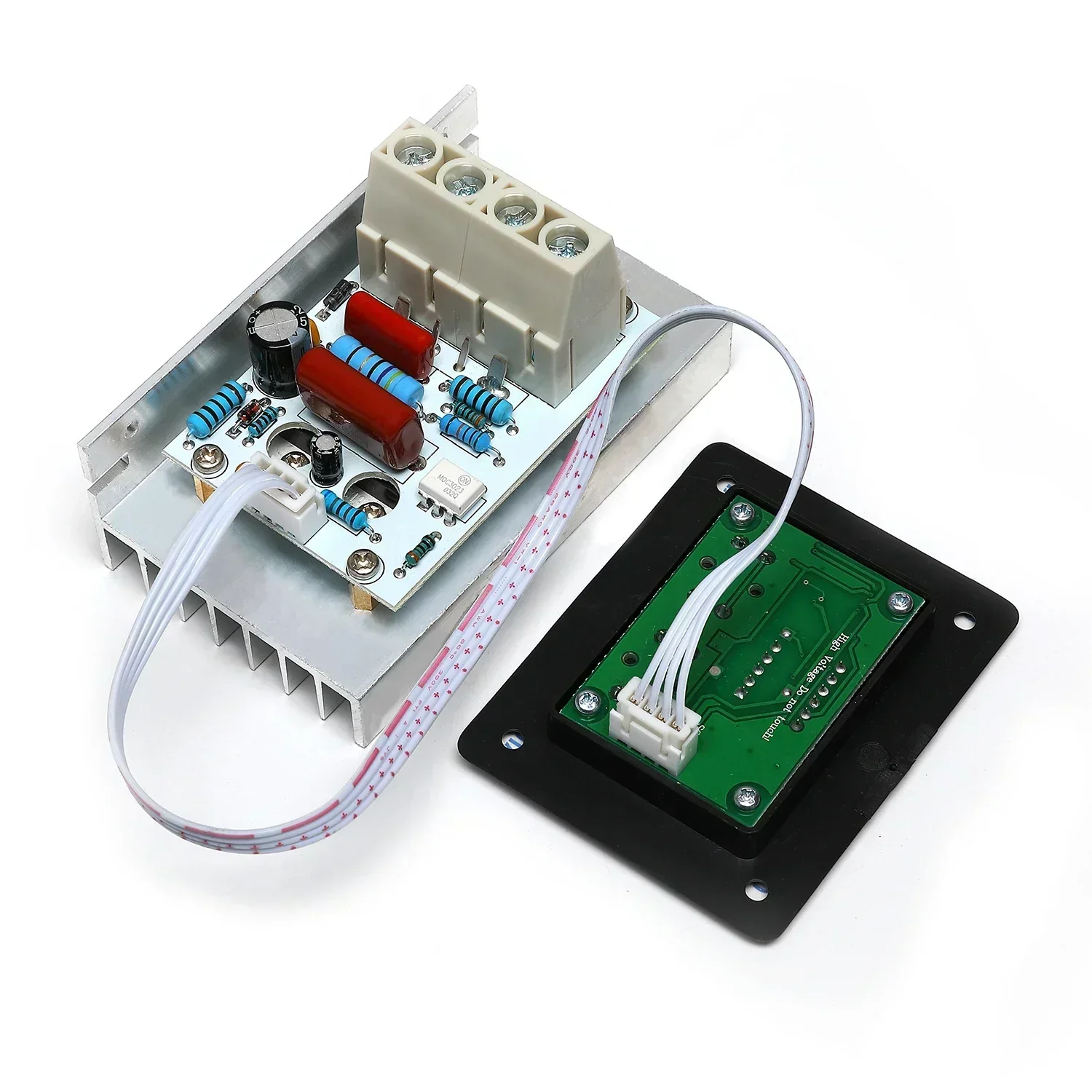 AC 220V 4000W/10000W Controllo digitale SCR Regolatore di tensione elettronico Controllo velocità Dimmer Termostato + Misuratori digitali