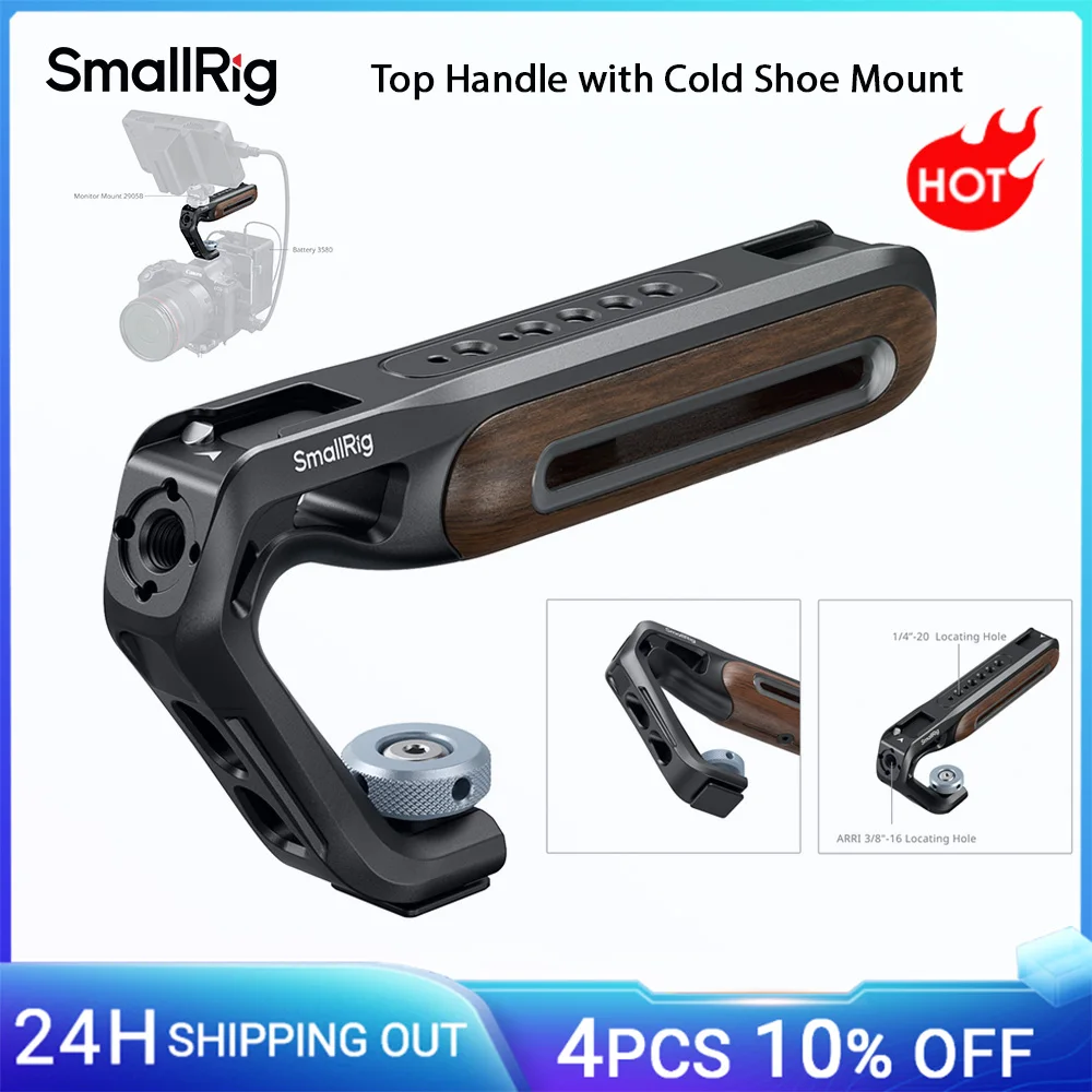 smallrig-wooden-top-handle-with-cold-shoe-mount-lightweight-wooden-top-handle-for-camera-cage-handgrip-for-sony-dslr-5250