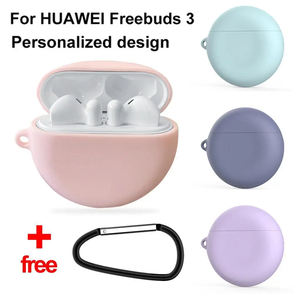 

Headphones Protector Sleeve Skin Protective Cover Wireless Earphone Charging case Silicone Case For Huawei Freebuds 3