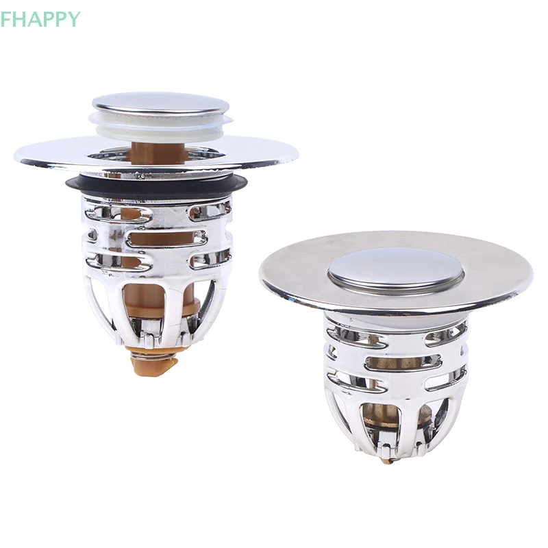 Tapón de fregadero de ducha innovador, tapa abatible, núcleo de lavabo, filtro de drenaje tipo prensa, accesorios de cocina, tapón de baño