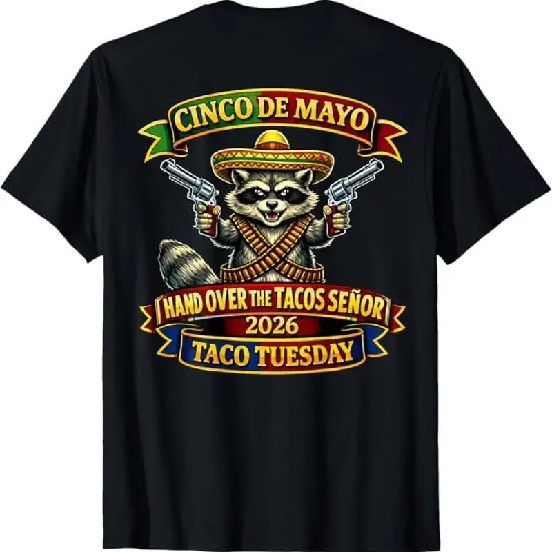 Cinco DE Mayo & Taco Tuesday T-Shirt S-3XL