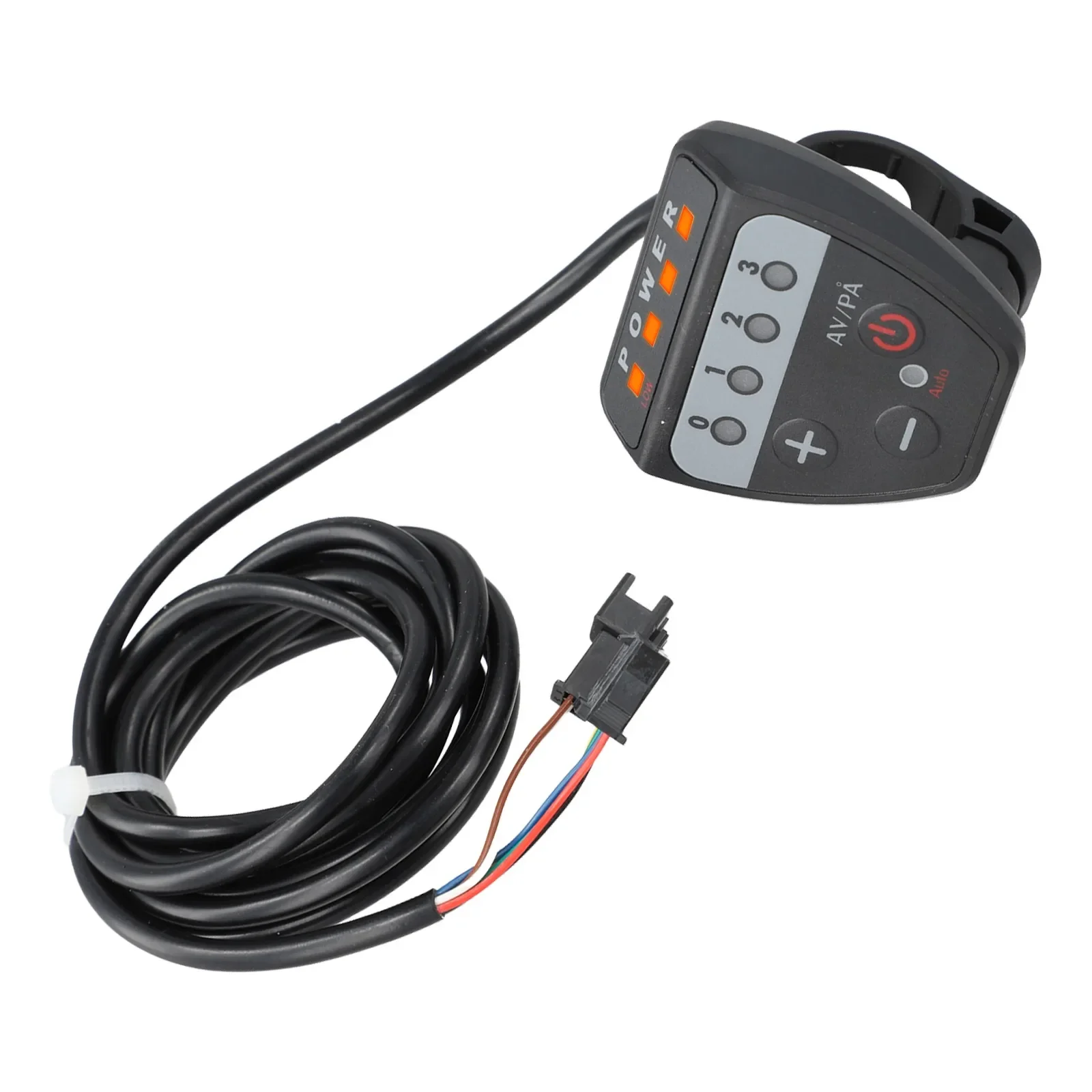 

Scooter Operation LED Display Meter Battery Status Display Meter Bike Black Wear Resistant Secure Installation Sturdy Design