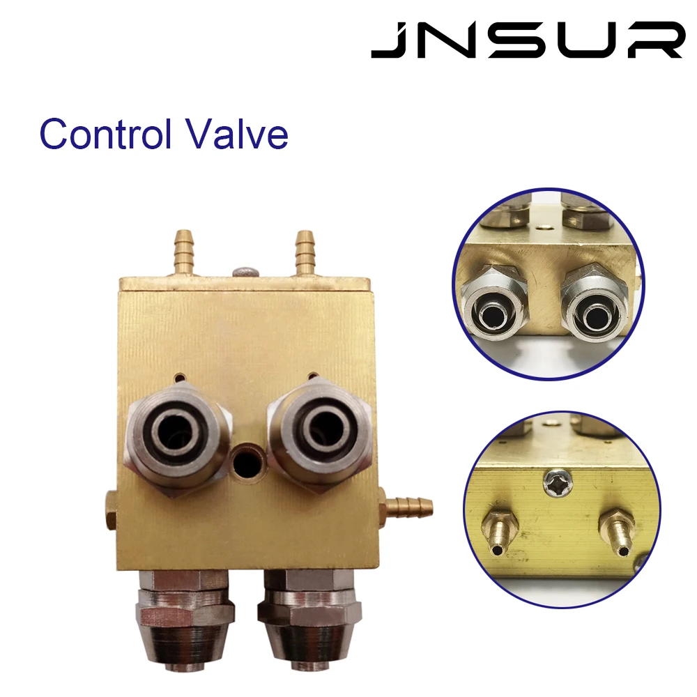 JNSUR Dental Control Valve Two Position Dental Chair Accessories Water and Air Master Integrated Valve Dental Unit Floor Valve