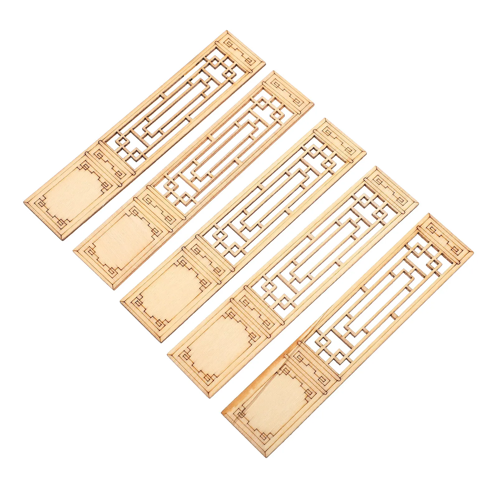 

Wooden Mini Doors Windows DIY Supplies Blank Wood Slices Children Craft Decorative Items For Schools Camps Parties