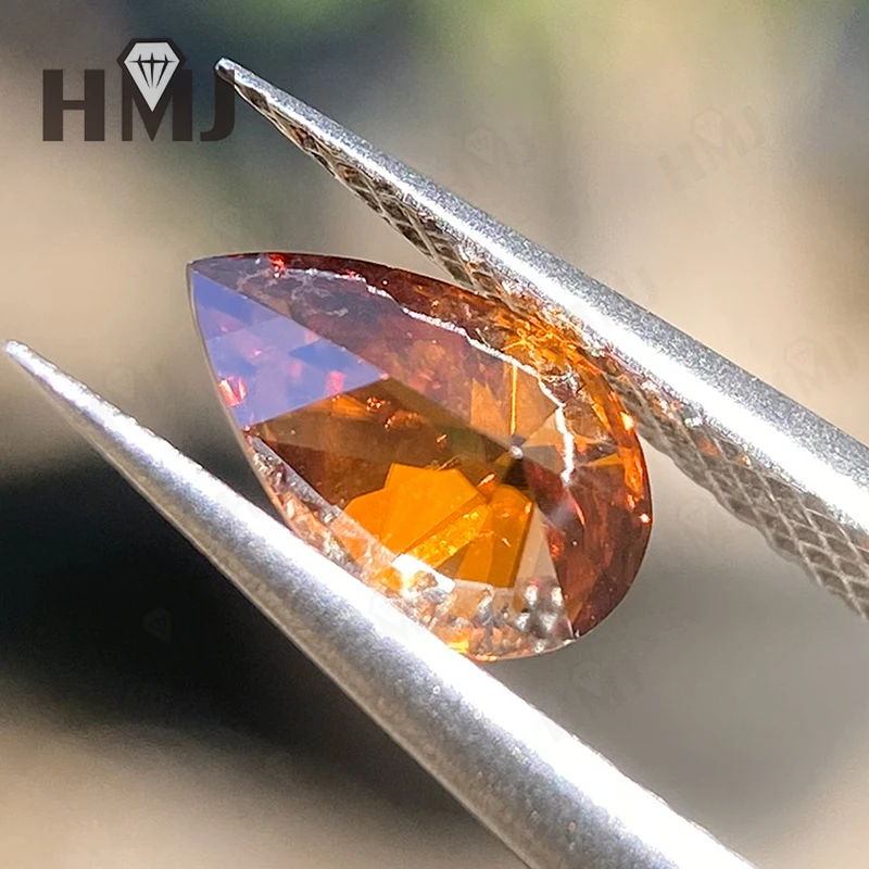 Laborgezüchteter Moissanit, plattiert, verschiedene Formen, mit GRA-Zertifizierung, starker Feuerfarbe, hohe Qualität, für DIY-Ringe, Halsketten und Ohrringe – Detail 38