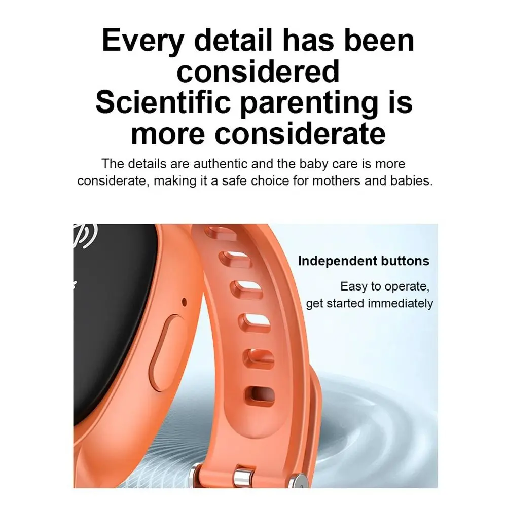 Wireless Bedwetting Alarm Portable Hand Worn Urine Moisture Alarm Anti loss USB Rechargeable Vibrating Reminder Device