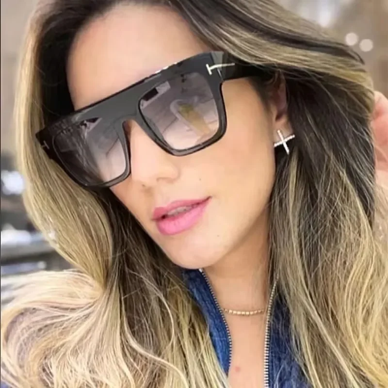 نظارات شمسية مربعة كلاسيكية للرجال والنساء مصممة فاخرة عتيقة نظارات كمبيوتر شفافة بإطار كبير الحجم نظارات جديدة بطبعة الفهد
