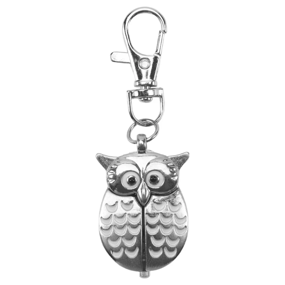 Double open owl Key ring Pocket watch