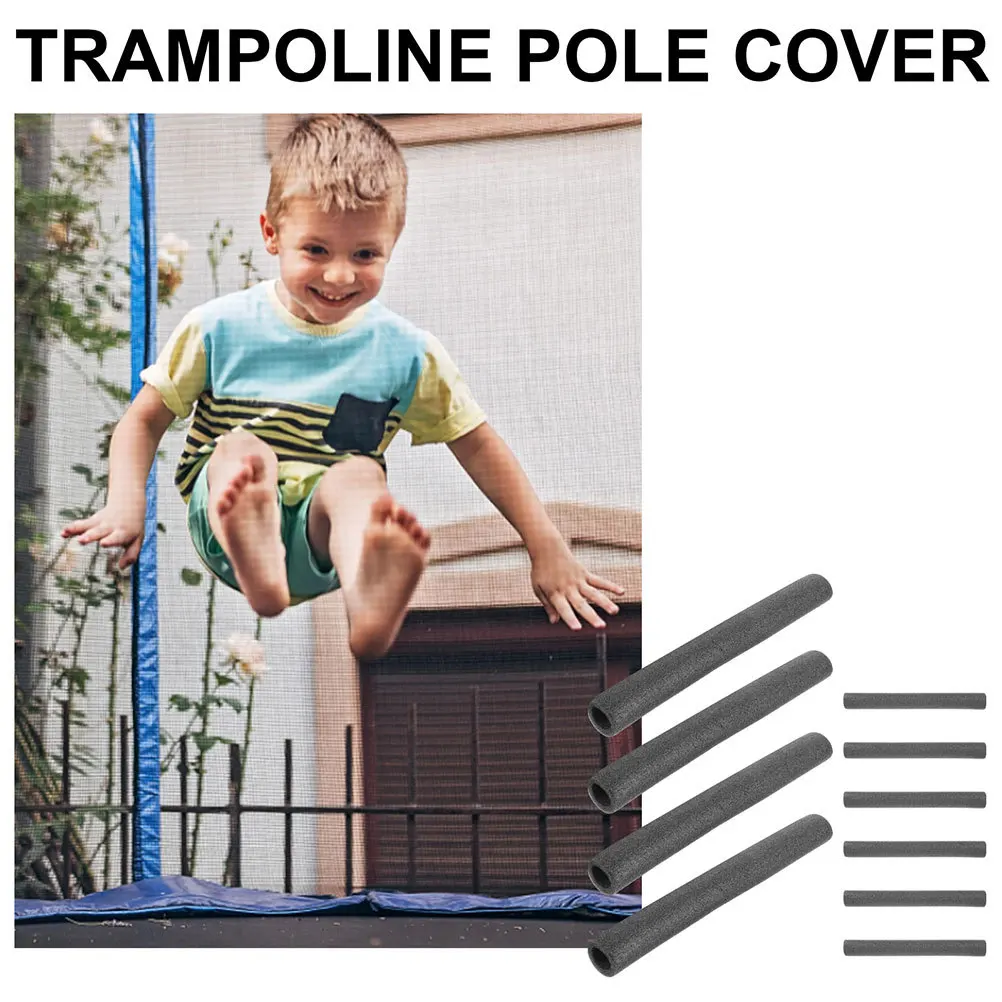 10 12pcs Trampoline Foam Tube Cover Anti Collision Protection for Jumping Bed Railing Fence Sponge Pole Padding Protector