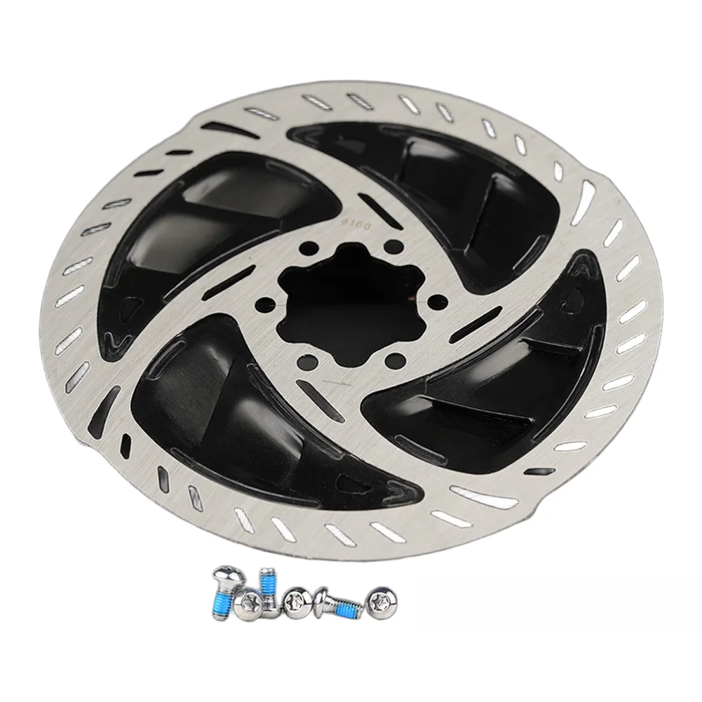 Bicycle Disc Brake for rotor 140mm 160mm 6-Bolt Stainless Steel Aluminum Alloy Heat Dissipation Cooling Fin For Mountain for