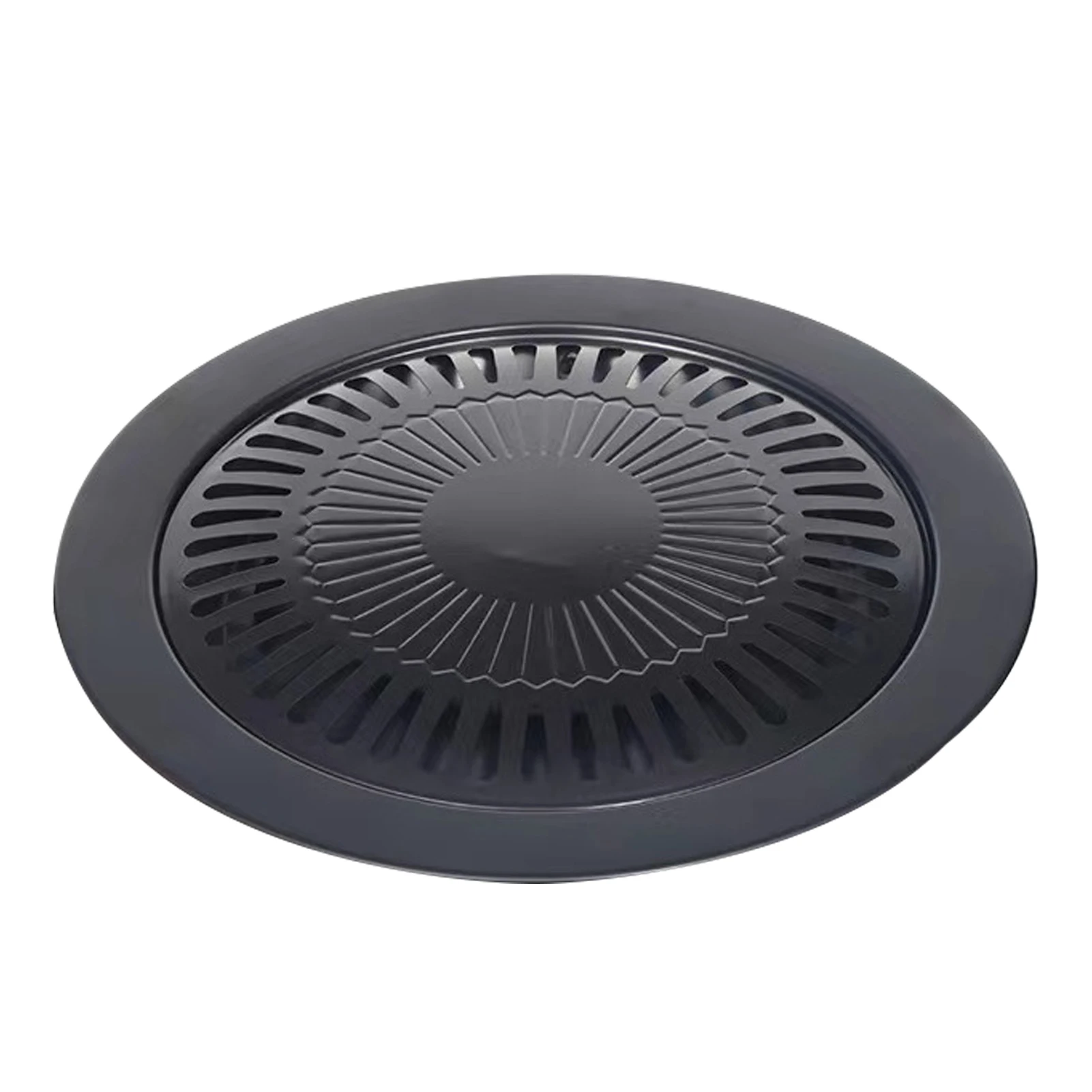 Korean BBQ Grill Pan Non-Stick Smokeless Stovetop BBQ Grill Plate for Indoor Outdoor Barbecue Oven BBQ Tools