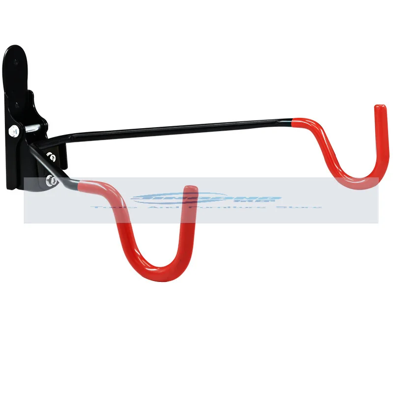 

Велосипедный крючок для горного велосипеда, фиксированный двойной крючок для велосипеда, складная подвижная стойка для прицепа, парковочная стойка