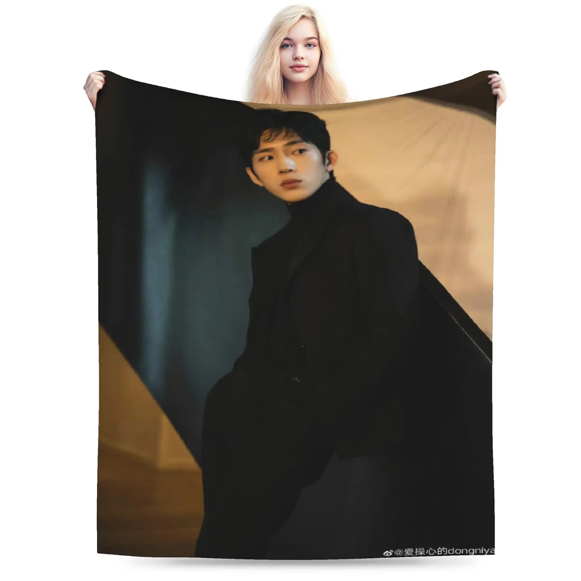The Early Spring jing boran Accessories Blankets Soft Fleece  Throw Blankets Relax Plush Thin Quilt