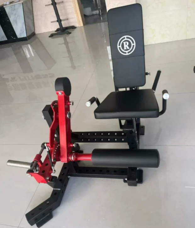 Dual Functional 3mm Carbon Steel Material Seated Leg Extension Prone Leg Curl For Home Gym Use