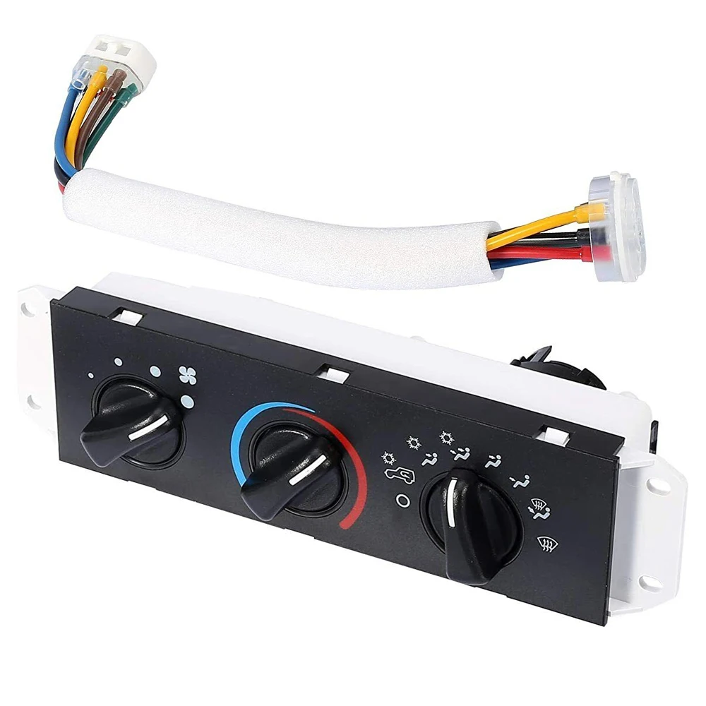 A/C & Heater Control with Blower Motor Switch for Jeep Wrangler TJ 1999 2000 2001 2002 2003 2004 2005 2006 55037473AB