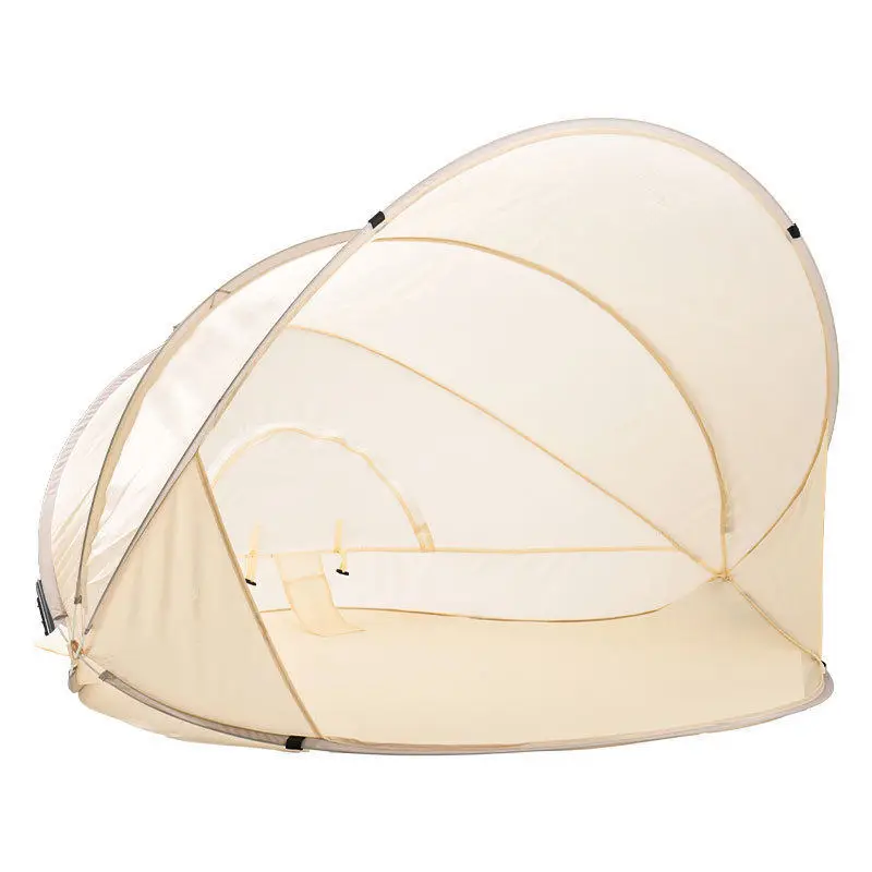 Korean Ins Outdoor Tent Portable Folding One-click Opening and Closing Camping Tent Sun Protection Awning Beach Tent