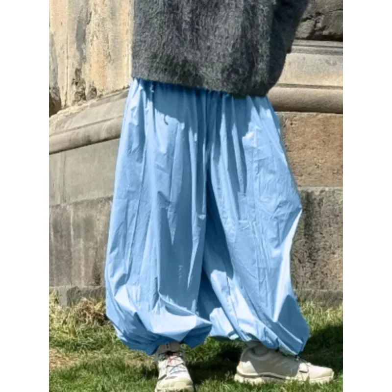 Fashion Hip-Hop Casual Harem Pants Spring And Women Street Dance Personal Y2k Balloon Puffy Sensory Cotton Elastic Pants