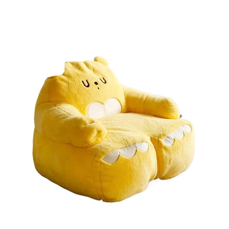 Cute bear lazy sofa single sofa chair bedroom living room balcony leisure chair lazy sofa chair