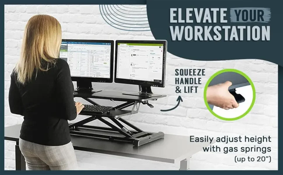 HEIGHT ADJUSTABLE DESK RISER