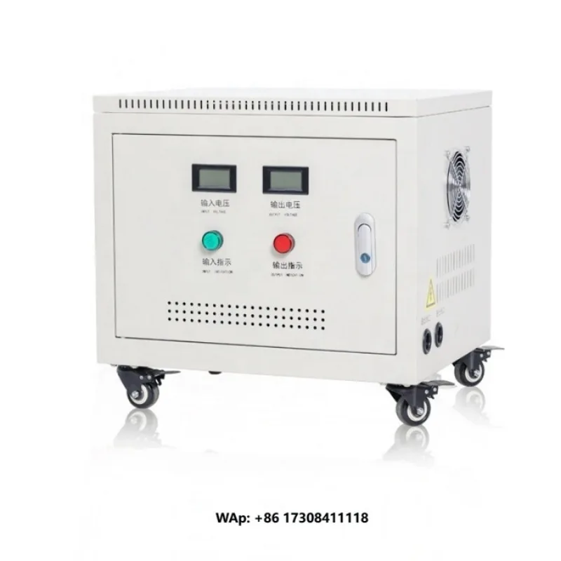 Factory Direct Sales Isolation Transformer  Lcd 220v to 380v Step up 3 Phase 15kva to 100kva  All Copper Transforme