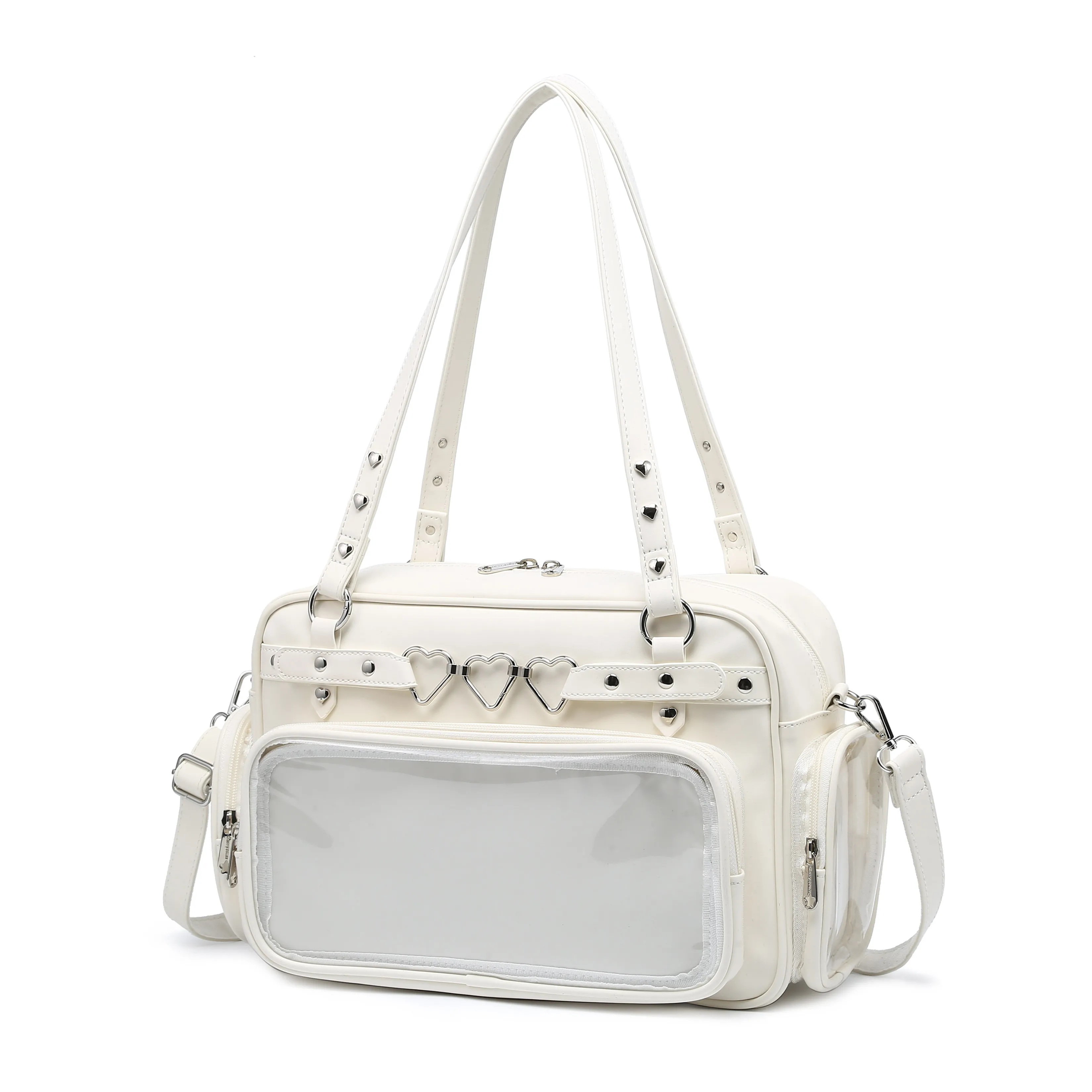 Surrounding Cute Two-dimensional Comic Show Original Niche Ribbon Pain Lta Bag Lolita Messenger Bag Backpack Handbag for Women