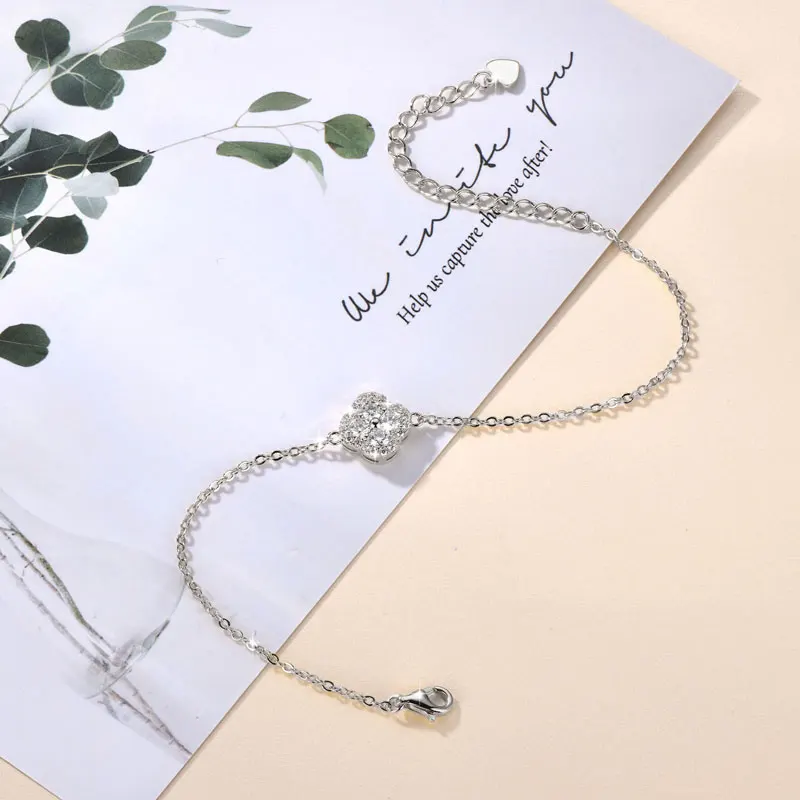 2026 Ehhai Zertifiziertes VVS1 D-Farben Moissanit-Armband mit Rundschliff für Damen, 14k Goldgefüllte Ketten für Hochzeit, Edles Schmuckgeschenk – Detail 4