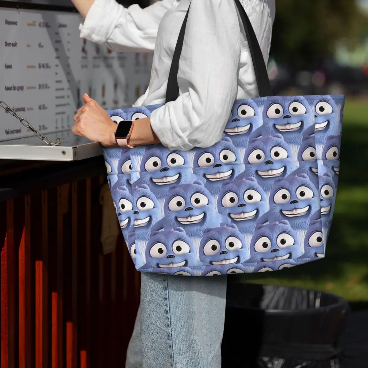 

Grizzy And The Lemmings Beach Tote Bag Sport Gym Yoga Duffle Large Tote Bag Women Travel Bag Fitness bag