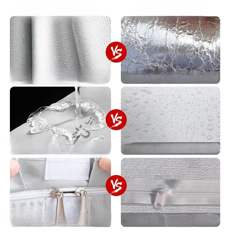 Washing Machine Cover, Front Loading, Laundry Dryer, Passport Protective, Waterproof Mat, Insulating Drainage, Elastic Organizer