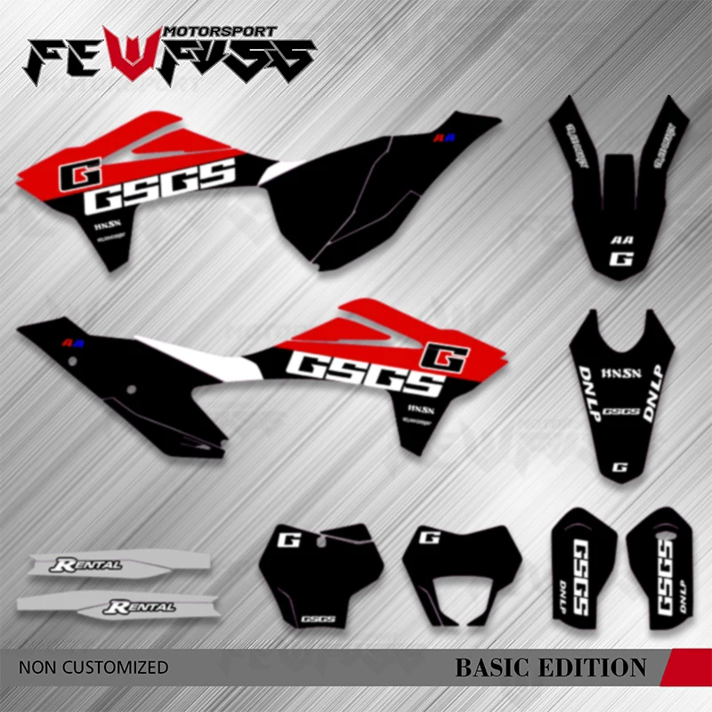 

Fewfuss Motorcycle Graphics Decals Stickers Kits Custom For GASGAS MC EX EC 125 250 300 350 450 2021 2022 2023