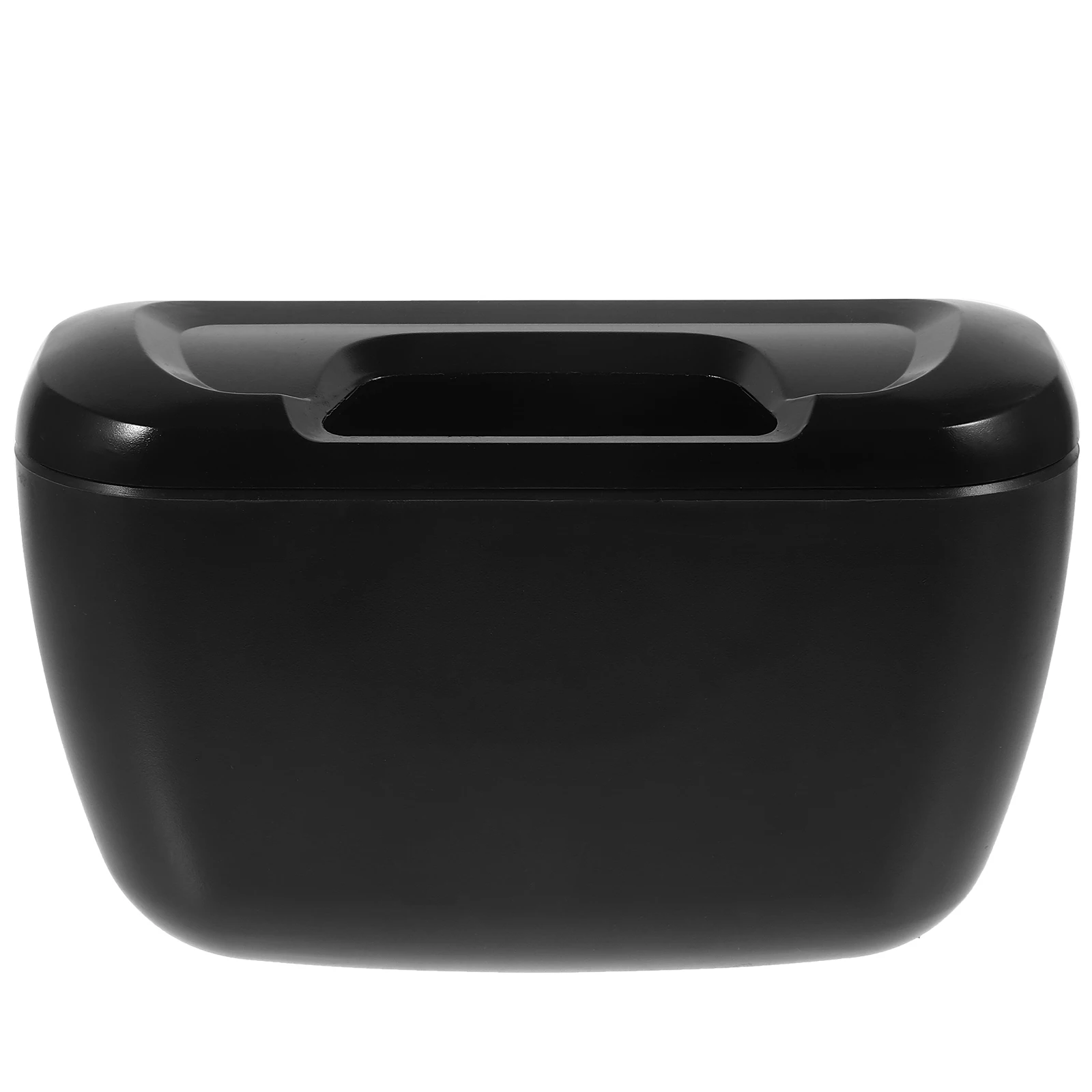 

Car Trash Can Leak Proof Portable Mini Waste Bin for Travel Silver Garbage Container Storage Vehicle Car Trash Can