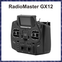 RadioMaster GX12 ELRS Dual-Band 2.4GHz/900MHz Antennas GX01 Digital 1000Hz 12 bit Gimbal Gemini-X Radio Controller (M2)