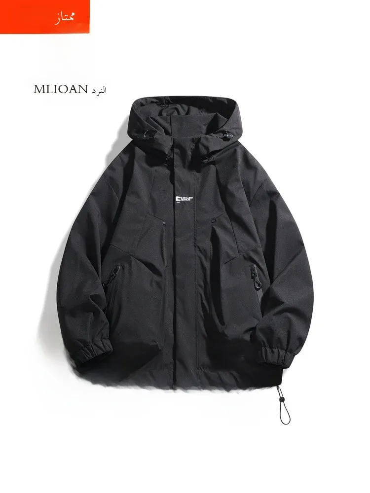 

New 2025 Men's Jaet Mexican/Rice St Man Autumn Spring Trendy Workwear Climbing Suit ort Zipper Poly Fiber Casual Cool